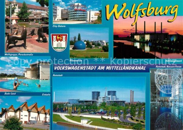 Wolfsburg Wolfsgruppe Porschestrasse Planetarium
