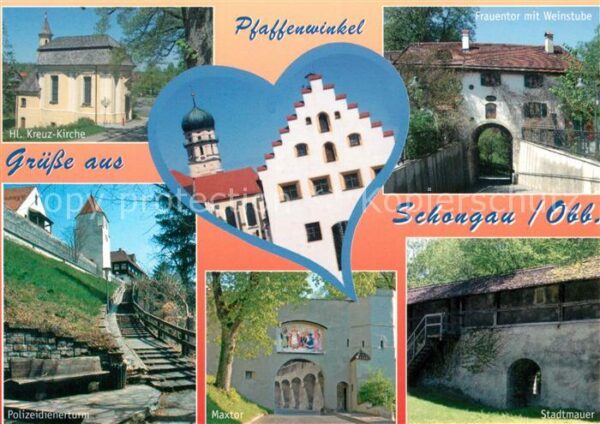 Schongau Pfaffenwinkel Maxtor Stadtmauer Polizei