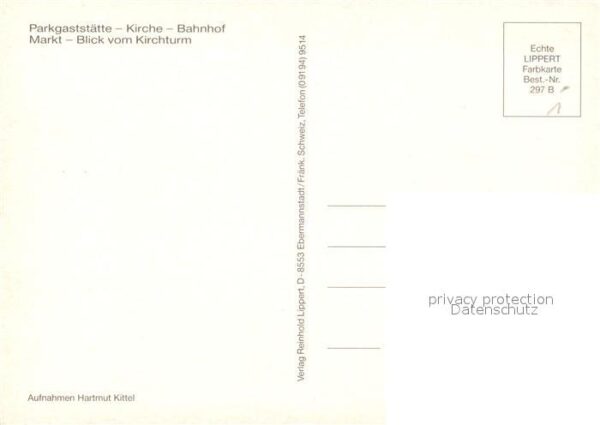 Lengenfeld Vogtland Kirche Blick vom Kirchturm Bahnhof Mark – Bild 2
