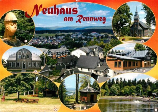 Neuhaus Rennweg Holzkunst im Glücksthal Heimatmuseum-Ge