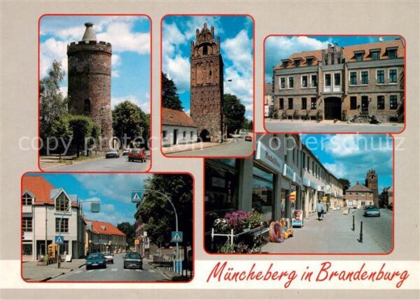 Muencheberg Pulverturm Berliner-Tor Landhotel-Stern