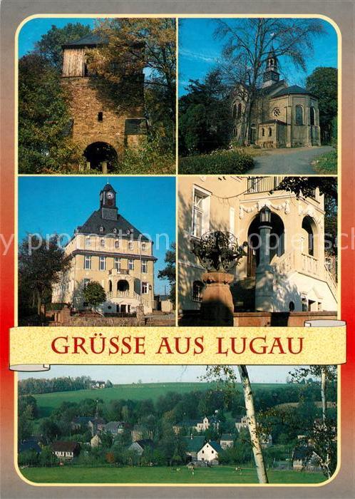 Lugau Erzgebirge Glockenturm Rathaus