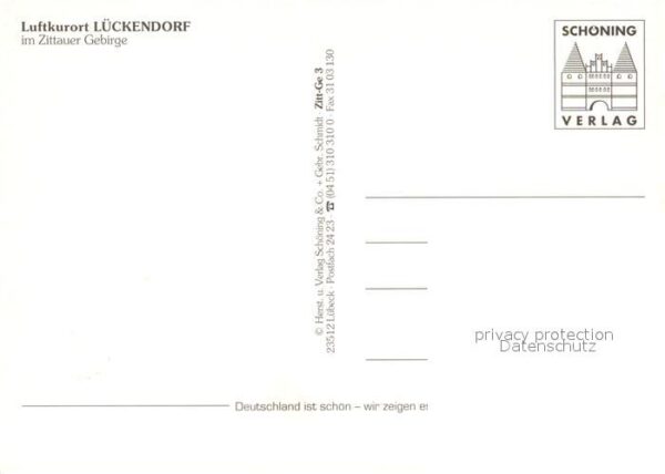 Lueckendorf Fachwerk Brunnen Zittauer-Gebirge – Bild 2
