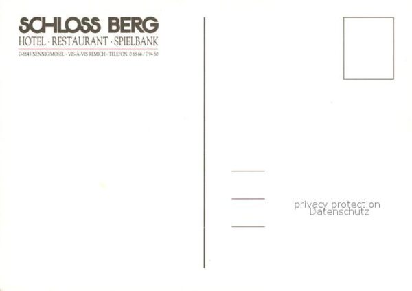 Nennig Schloss Berg Hotel Restaurant Spielbank – Bild 2