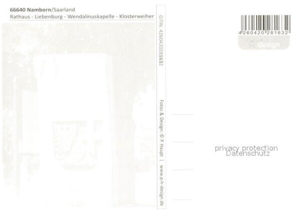 Namborn Rathaus Liebenburg Wendelinuskapelle Kl – Bild 2