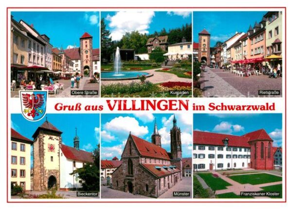 Villingen-Schwenningen Obere Straße Kurgarten Rietstraße Bieck
