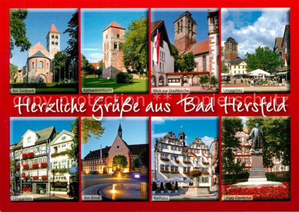 Bad Hersfeld Südpark Katharinenturm Stadtkirche Ling
