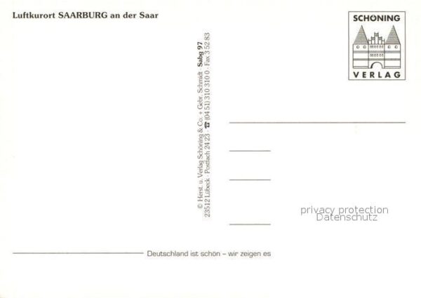 Saarburg Saar Pfarrkirche Sankt Laurentius Fährschiff – Bild 2