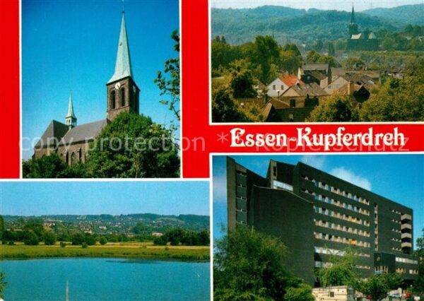 Kupferdreh Kirche Panorama
