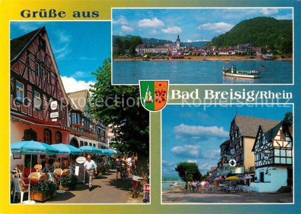 Breisig Bad Fachwerk Panorama