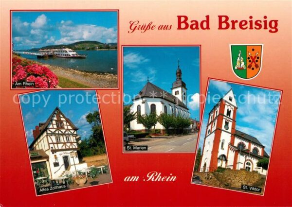 Breisig Bad Altes Zollhaus Rhein Sankt Victor Sankt