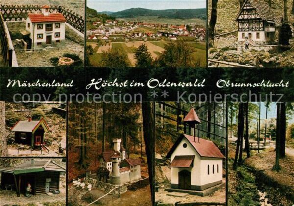 Hoechst Odenwald Obrunnschlucht Märchenland