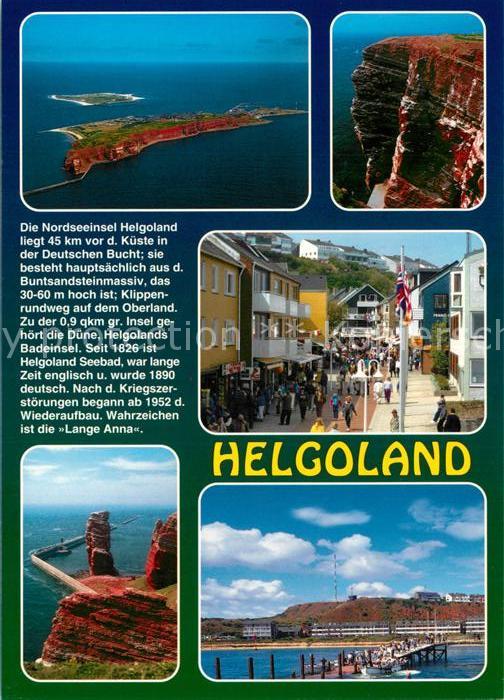 Helgoland Fliegeraufnahme Chronik