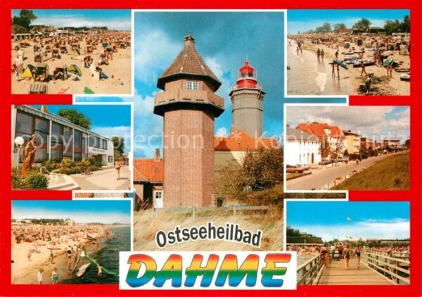 Dahme Ostseebad Strand Leuchtturm Wasserturm Seebrücke