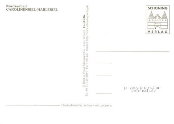 Carolinensiel-Harlesiel Ostfriesland Fliegeraufnahme Hafen Fährschiff Kirche – Bild 2