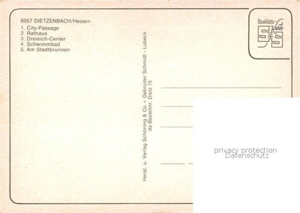Dietzenbach City Passage Rathaus Dreieich Center Sc – Bild 2
