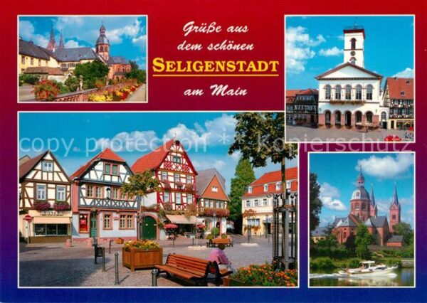 Seligenstadt Hessen Basilika Benediktinerkloster Einhardhau