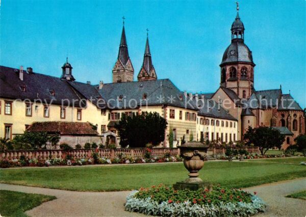 Seligenstadt Hessen Benediktinerabtei Konventbau Klosterkir
