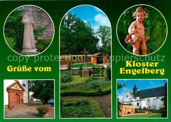 Kloster Engelberg Mönch Denkmal Klosterpark