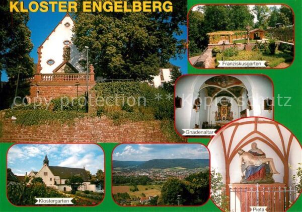 Kloster Engelberg Klostergarten Franziskusgarten Gnadenal