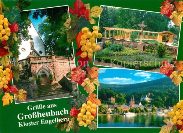 Grossheubach Kloster Engelberg Klostergarten