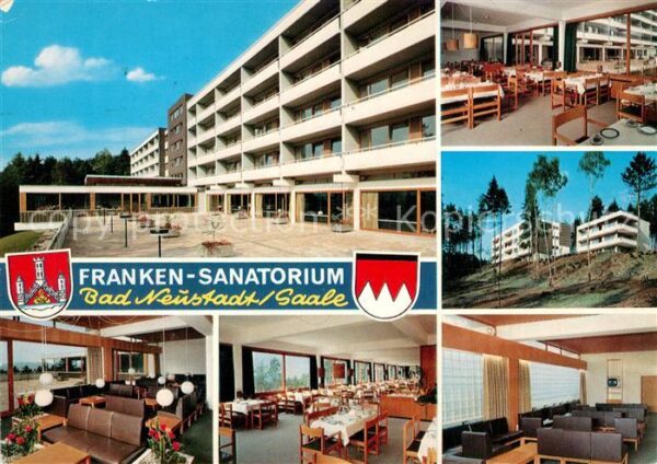 Bad Neustadt Franken Sanatorium Speisesaal Aufenthal