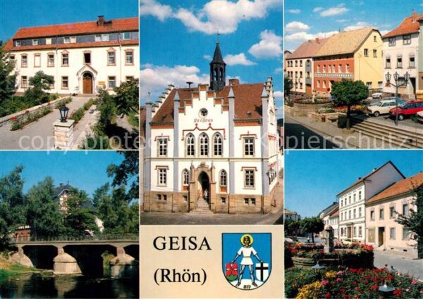 Geisa Krankenhaus Rathaus Markt Ulsterbrücke