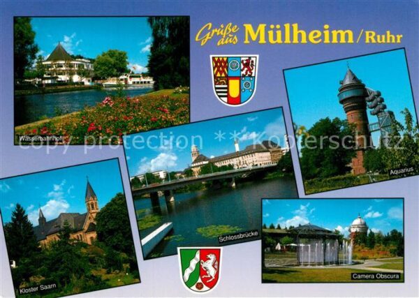 Muelheim Ruhr Wasserbahnhof Kloster Saarn Schlossbrüc