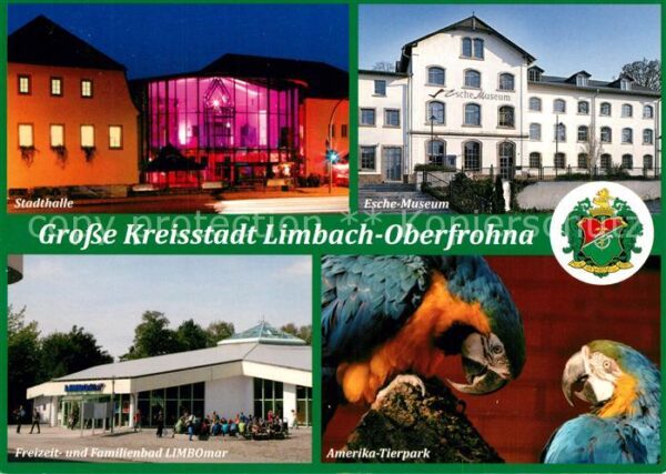 Limbach Oberfrohna Stadthalle Eschemuseum Freizeitbad Fami
