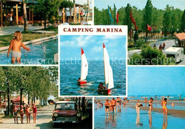Punta Sabbioni Camping Marina Strand Segelboot