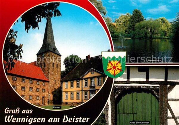 Wennigsen Deister Kloster Mühlenteich Altes Scheunentor