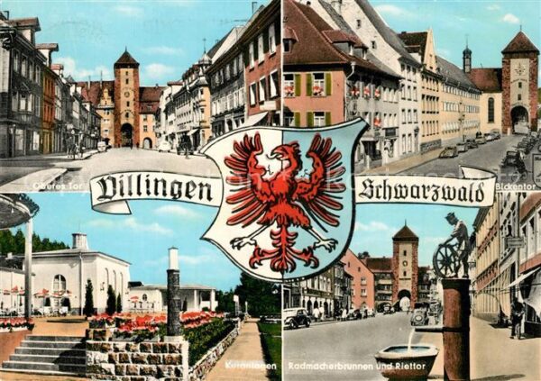 Villingen-Schwenningen Oberes Tor Bickentor Kuranlagen Radmach