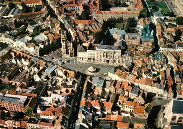 Aalst Oost-Vlaanderen Centrum luchtopname