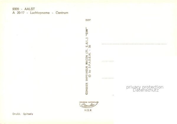 Aalst Oost-Vlaanderen Centrum luchtopname – Bild 2