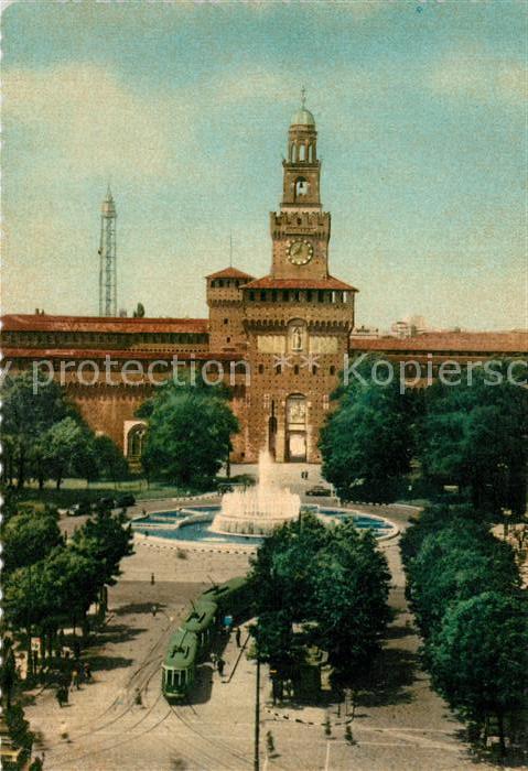 Milano Castello Sforzesco Sforza Schloss