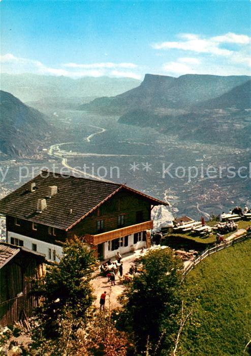 Dorf Tirol Gasthaus Hochmut Talblick Fernsicht Alp