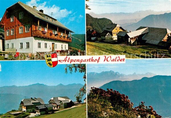 Fresach Alpengasthof Walder Fernsicht Alpenpano