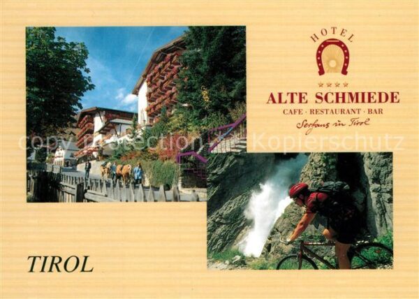 Serfaus Tirol Cafe Restaurant Alte Schmiede Mountainb