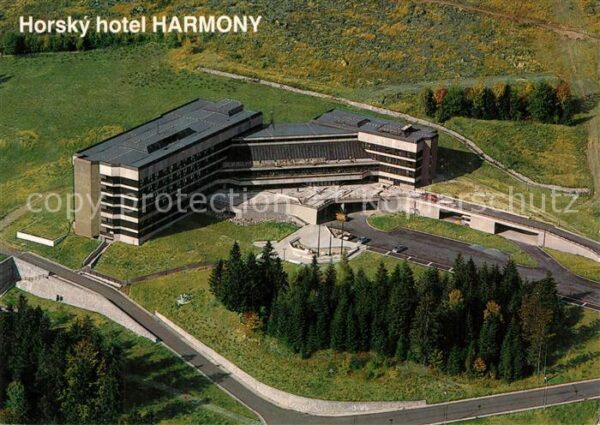 Spindleruv Mlyn Spindlermuehle Horsky Hotel Harmony Fliegeraufnahme
