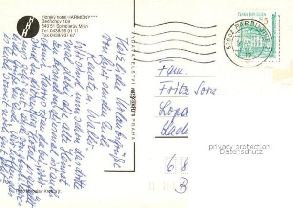 Spindleruv Mlyn Spindlermuehle Horsky Hotel Harmony Fliegeraufnahme – Bild 2