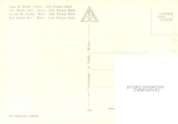 Riva del Garda Lido Palace Hotel Parkanlagen – Bild 2