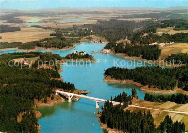 Peygarten-Ottenstein Fliegeraufnahme Rasthaus Stausee