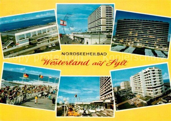 Westerland Sylt Strand Promenade