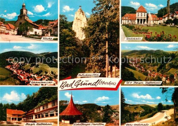 Bad Grund Hübichenstein Badehaus Harz-Hochstrasse