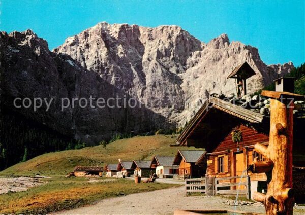 Eng Hinterriss Tirol Engalmen gegen Grubenkar
