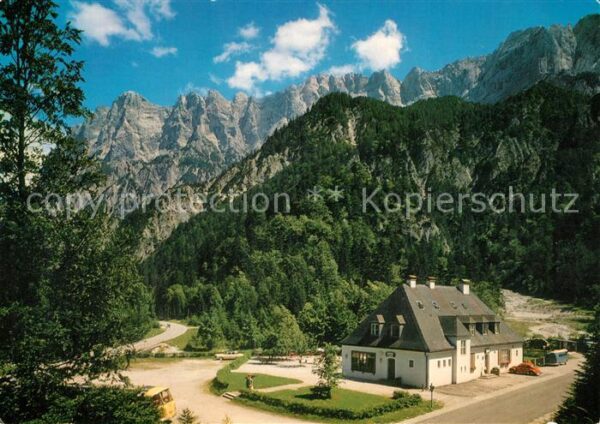 Johnsbach Steiermark Alpengasthof Zur Bachbrücke im Gesäuse