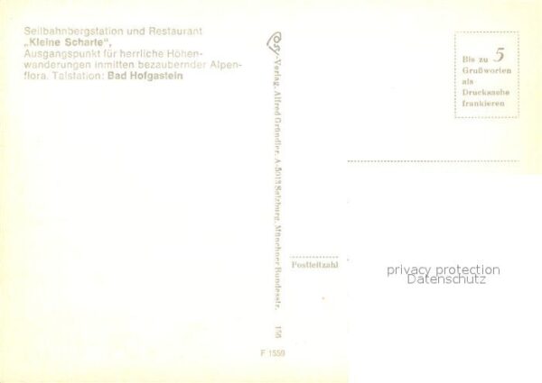 Bad Hofgastein Seibahnbergstation Kleine Scharte – Bild 2