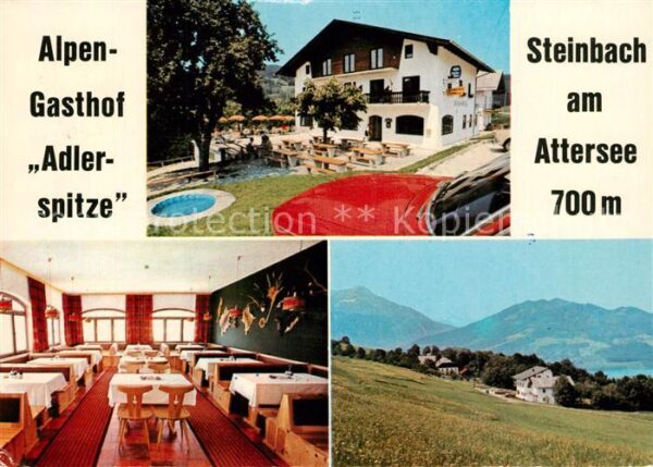Steinbach Attersee Gasthaus Adlerspitze