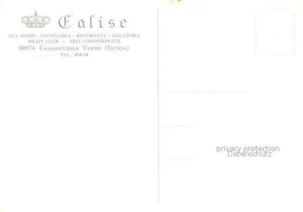 Casamicciola Terme Tearoom Restaurant Talise – Bild 2