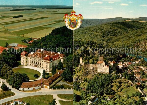 Schloss Riegersburg Fliegeraufnahme und Burg-Hardegg